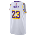 LeBron James #23 Los Angeles Lakers Weißes Association-Trikot