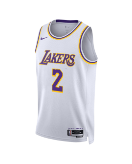 Jarred Vanderbilt #2 Weißes Association-Trikot der Los Angeles Lakers