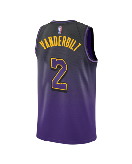 Jarred Vanderbilt #2 Los Angeles Lakers Purple City Edition-Trikot