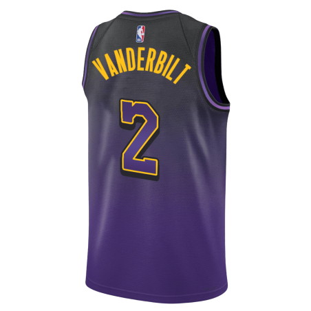 Jarred Vanderbilt #2 Los Angeles Lakers Purple City Edition-Trikot