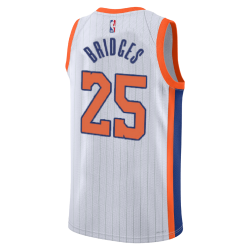 Mikal Bridges #25 New York Knicks Weißes City Edition-Trikot