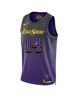 Maxi Kleber #14 Los Angeles Lakers Purple City Edition-Trikot