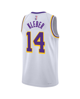 Maxi Kleber #14 Los Angeles Lakers Weiß Association-Trikot