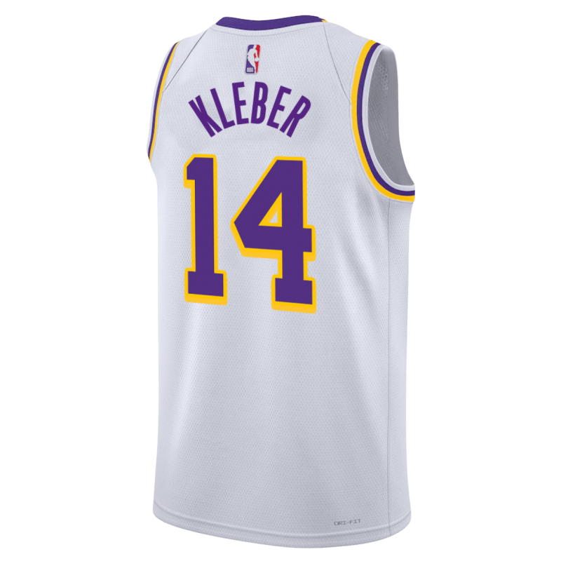 Maxi Kleber #14 Los Angeles Lakers Weiß Association-Trikot