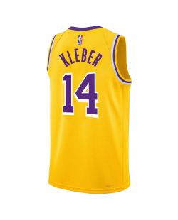 Maxi Kleber #14 Los Angeles Lakers Gelbes Icon-Trikot
