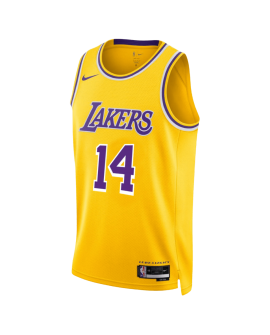 Maxi Kleber #14 Los Angeles Lakers Gelbes Icon-Trikot
