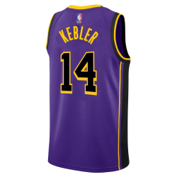 Maxi Kleber #14 Lila Statement-Trikot der Los Angeles Lakers