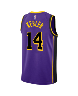 Maxi Kleber #14 Lila Statement-Trikot der Los Angeles Lakers