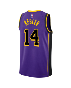 Maxi Kleber #14 Lila Statement-Trikot der Los Angeles Lakers