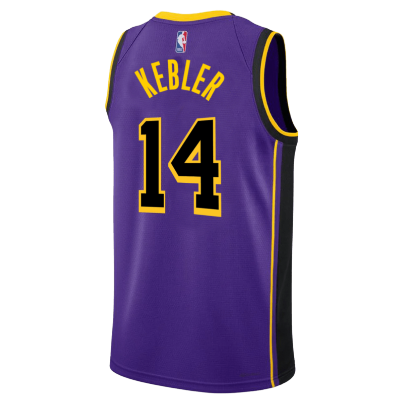 Maxi Kleber #14 Lila Statement-Trikot der Los Angeles Lakers