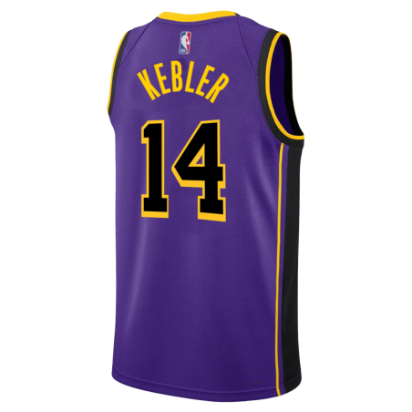 Maxi Kleber #14 Lila Statement-Trikot der Los Angeles Lakers
