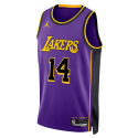 Maxi Kleber #14 Lila Statement-Trikot der Los Angeles Lakers