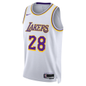 Rui Hachimura #28 Weißes Association-Trikot der Los Angeles Lakers