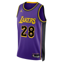 Lila Statement-Trikot der Los Angeles Lakers von Rui Hachimura #28