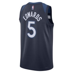 Edwards #5 Minnesota Timberwolves Navy Icon-Trikot