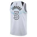 Anthony Edwards #5 Minnesota Timberwolves Weißes City Edition-Trikot