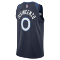 Donte DiVincenzo #0 Navy Icon-Trikot der Minnesota Timberwolves
