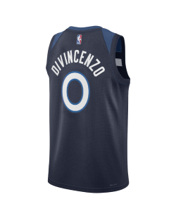 Donte DiVincenzo #0 Navy Icon-Trikot der Minnesota Timberwolves