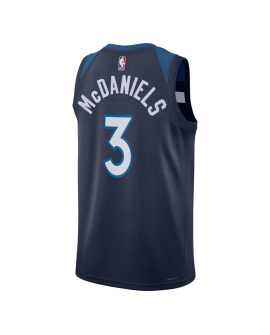 McDaniels #3 Minnesota Timberwolves Navy Icon-Trikot