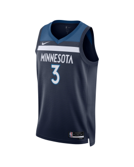 McDaniels #3 Minnesota Timberwolves Navy Icon-Trikot