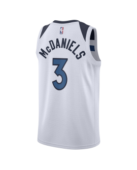 McDaniels #3 Memphis Grizzlies Weiß Association-Trikot