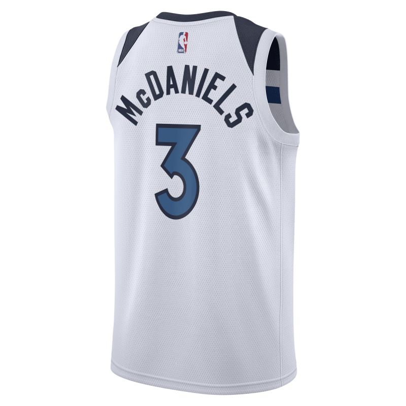 McDaniels #3 Memphis Grizzlies Weiß Association-Trikot