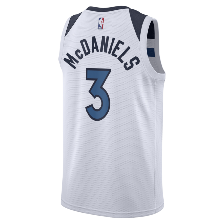 McDaniels #3 Memphis Grizzlies Weiß Association-Trikot