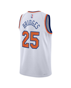 Mikal Bridges #25 New York Knicks Weiß Association-Trikot