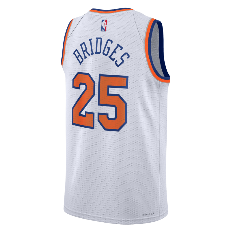 Mikal Bridges #25 New York Knicks Weiß Association-Trikot