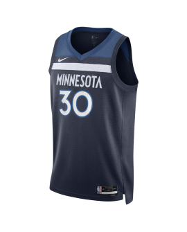 Julius Randle #30 Minnesota Timberwolves Navy Icon-Trikot