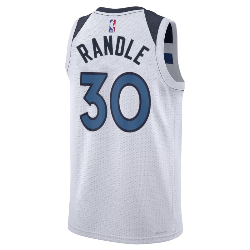 Julius Randle #30 Minnesota Timberwolves Weiß Association-Trikot