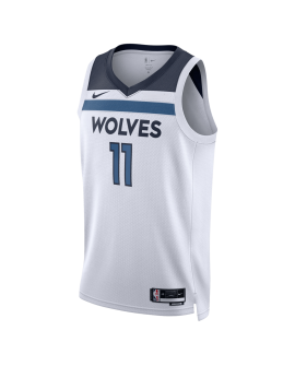 Naz Reid #11 Minnesota Timberwolves Weiß Association-Trikot