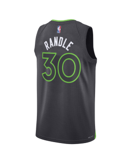 Julius Randle #30 Minnesota Timberwolves Anthrazit-Statement-Trikot