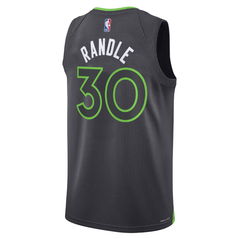 Julius Randle #30 Minnesota Timberwolves Anthrazit-Statement-Trikot