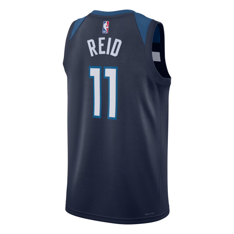 Naz Reid #11 Minnesota Timberwolves Navy Icon-Trikot