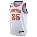 Mikal Bridges #25 New York Knicks Weiß Association-Trikot