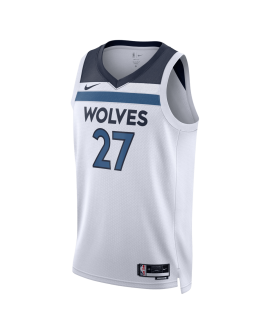 Gobert #27 Memphis Grizzlies Weiß Association-Trikot