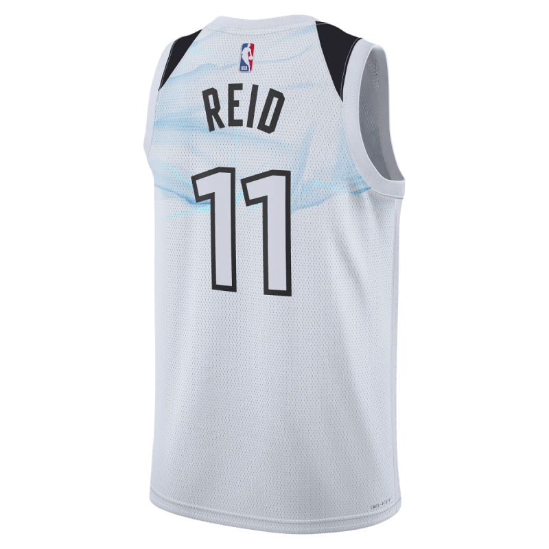 Naz Reid #11 Minnesota Timberwolves Weißes City Edition-Trikot