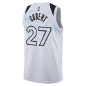 Rudy Gobert #27 Minnesota Timberwolves Weißes City Edition-Trikot