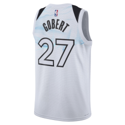 Rudy Gobert #27 Minnesota Timberwolves Weißes City Edition-Trikot
