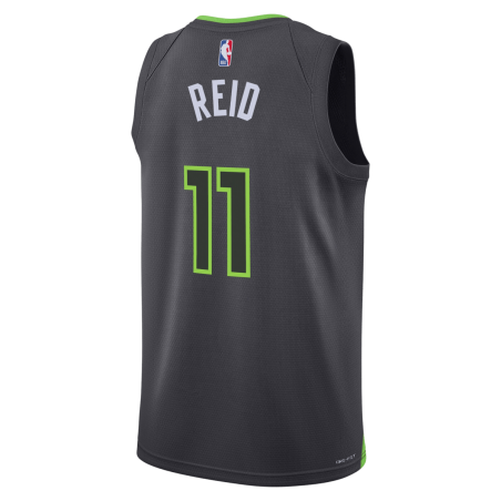 Naz Reid #11 Minnesota Timberwolves Anthrazit-Statement-Trikot