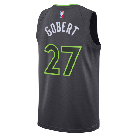 Rudy Gobert #27 Minnesota Timberwolves Anthrazit-Statement-Trikot