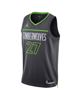 Rudy Gobert #27 Minnesota Timberwolves Anthrazit-Statement-Trikot