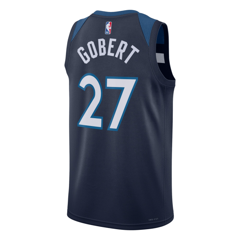 Rudy Gobert #27 Minnesota Timberwolves Navy Icon-Trikot