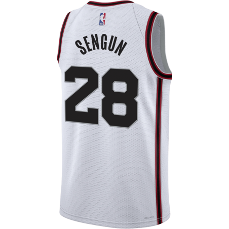 Alperen Şengün #28 Weißes City Edition-Trikot der Houston Rockets