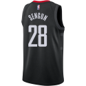 Alperen Şengün #28 Schwarzes Statement-Trikot der Houston Rockets