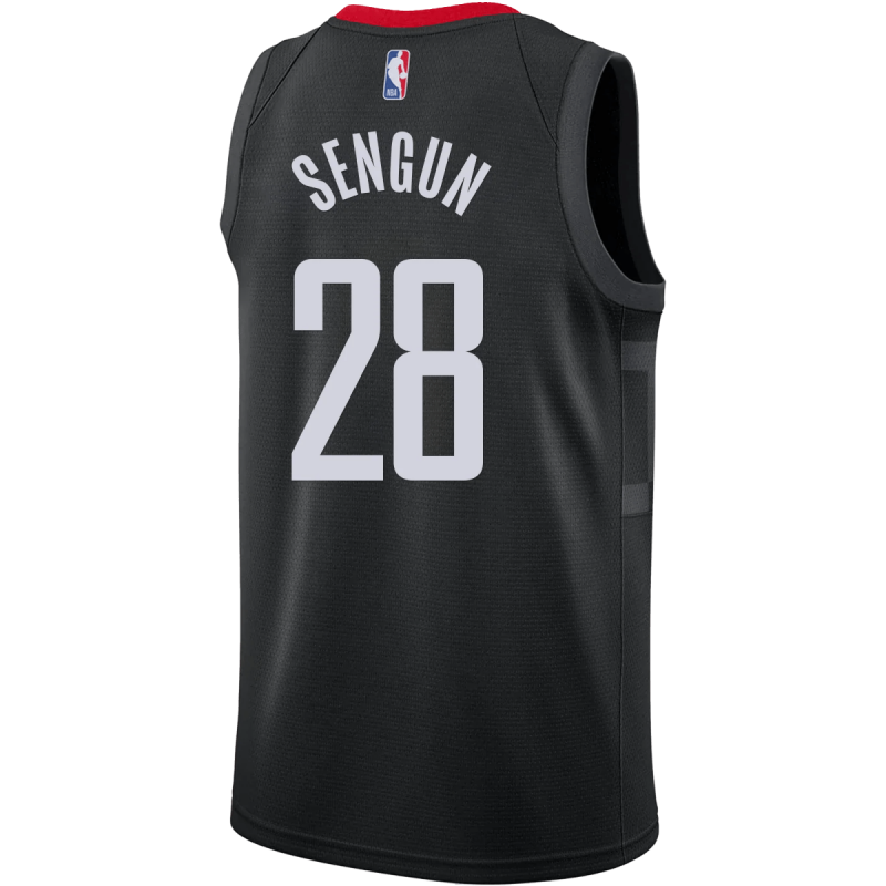 Alperen Şengün #28 Schwarzes Statement-Trikot der Houston Rockets