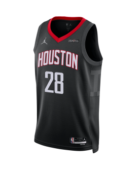 Alperen Şengün #28 Schwarzes Statement-Trikot der Houston Rockets