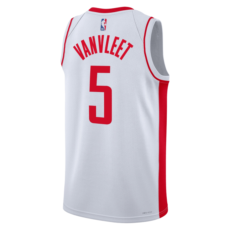 Fred VanVleet #5 Houston Rockets Weiß Association-Trikot