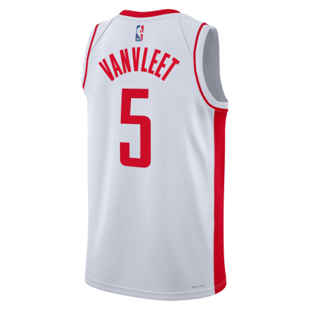 Fred VanVleet #5 Houston Rockets Weiß Association-Trikot